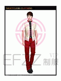 夜總會(huì)KTV服務(wù)員制服設(shè)計(jì)圖543