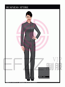空姐職業服裝設計效果圖473
