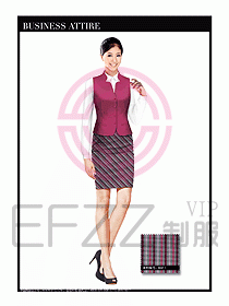 空姐職業服裝設計效果圖475