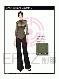酒店中餐領班制服設計圖105