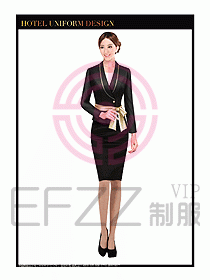 酒店中餐領班制服設計圖112