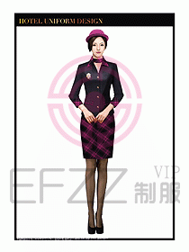 酒店西餐廳咨客制服設(shè)計(jì)圖380