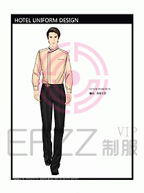 酒店西餐廳領(lǐng)班制服設(shè)計(jì)圖055