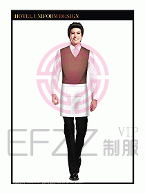 餐飲西餐廳服務員制服設計圖913