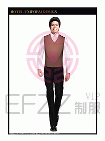 餐飲西餐廳服務員制服設計圖911