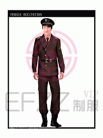 獵裝保安服設(shè)計服裝圖239