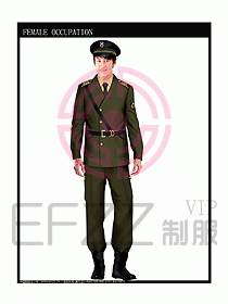 獵裝保安服設計服裝圖240