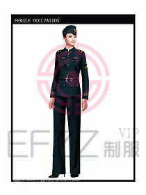獵裝保安服設(shè)計服裝圖261