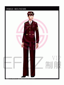 獵裝保安服設(shè)計(jì)服裝圖267