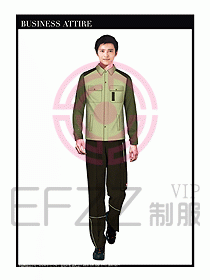 工程服馬夾服裝效果圖015