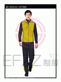 工程服馬夾服裝效果圖033