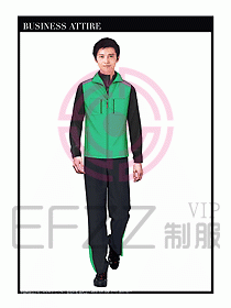 工程服馬夾服裝效果圖034