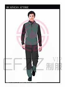 工程服馬夾服裝效果圖042