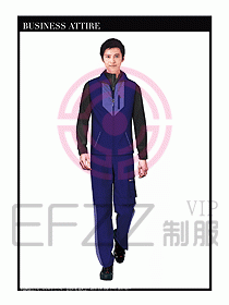 工程服馬夾服裝效果圖051