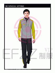 春秋款工程服服裝效果圖797