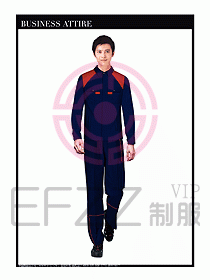 春秋款工程服服裝效果圖814