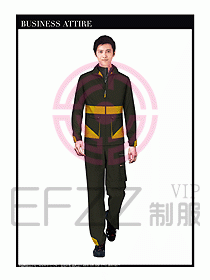 春秋款工程服服裝效果圖813