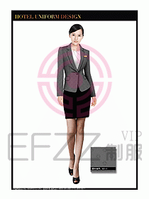 星級酒店制服經理職業裝364