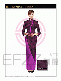 酒店餐廳咨客制服設計圖660