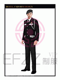 酒店門童行李生制服設計圖841
