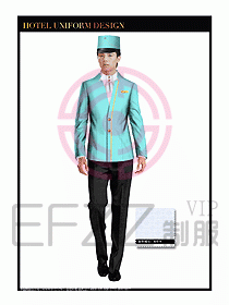 酒店門童行李生制服設(shè)計圖844