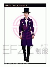 酒店門童行李生制服設(shè)計(jì)圖850