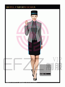 酒店門童行李生制服設計圖865