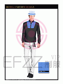 酒店門童行李生制服設(shè)計圖906