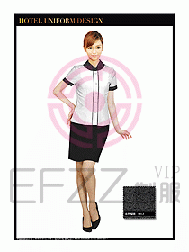 SPA休閑會所服務員制服設計342