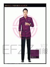 SPA休閑會所服務員制服設計357