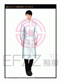 酒店廚師服裝設計圖281