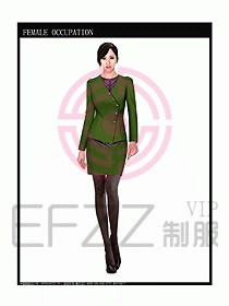 專賣店?duì)I業(yè)員服裝設(shè)計(jì)圖1043