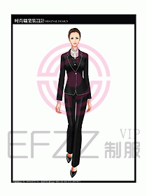 專賣店營業員服裝設計圖1099