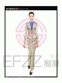 專賣店營業員服裝設計圖1113