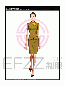 專賣店?duì)I業(yè)員服裝設(shè)計(jì)圖1144