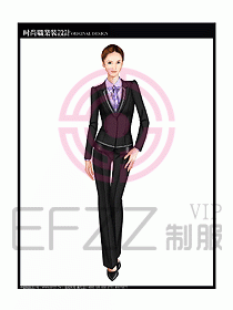 專賣店營業員服裝設計圖1154