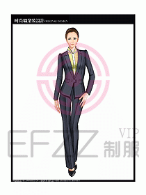 專賣(mài)店?duì)I業(yè)員服裝設(shè)計(jì)圖1162