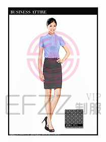 專賣店營業員服裝設計圖1185