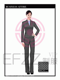 專賣店營業員服裝設計圖1184