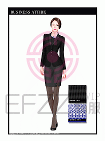 專賣店?duì)I業(yè)員服裝設(shè)計(jì)圖1194