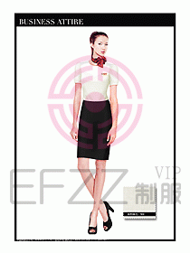 專賣店?duì)I業(yè)員服裝設(shè)計(jì)圖1206