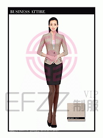 專賣店營業員服裝設計圖1228