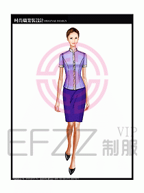 女職業(yè)裝短袖襯衫設(shè)計圖217