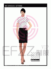 女職業(yè)裝短袖襯衫設(shè)計(jì)圖282