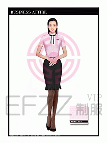 女職業(yè)裝短袖襯衫設(shè)計圖338