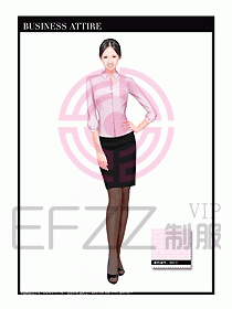 女職業(yè)裝短袖襯衫設(shè)計(jì)圖349