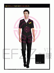酒店大堂服務員制服設計圖664