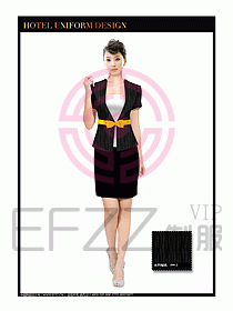 酒店大堂服務員制服設(shè)計圖666