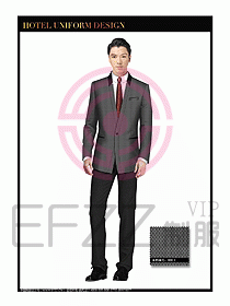 酒店大堂服務(wù)員制服設(shè)計圖725