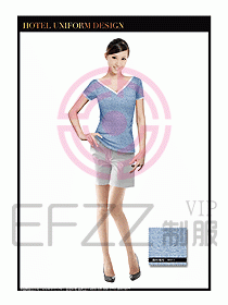 SPA按摩技師制服設計圖839